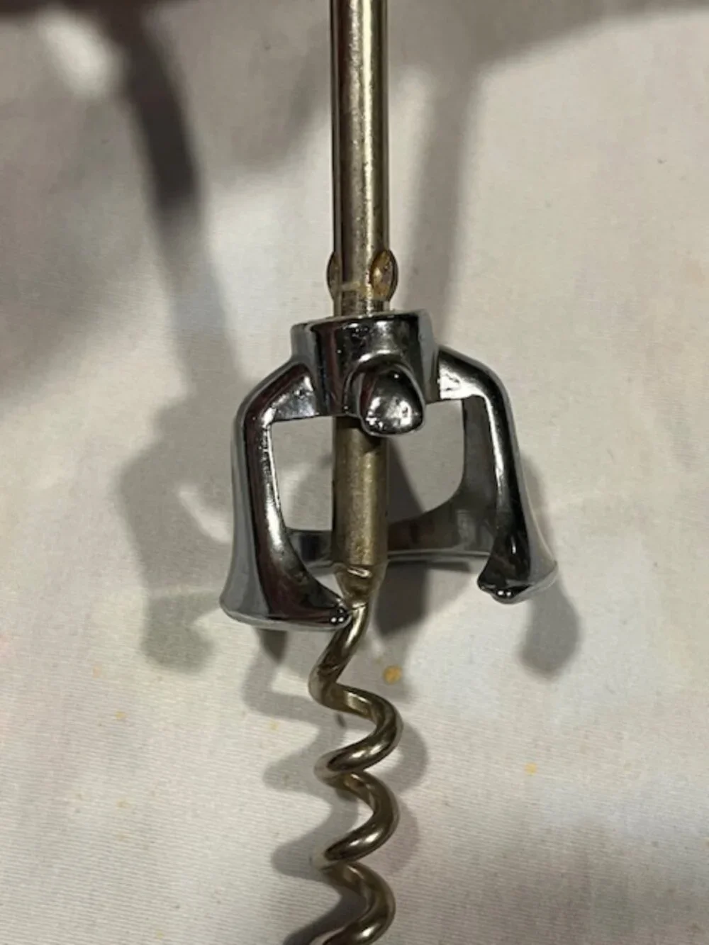 Bell Spiral Corkscrew Wood Handle Wine Cork Bottle Opener 3.5